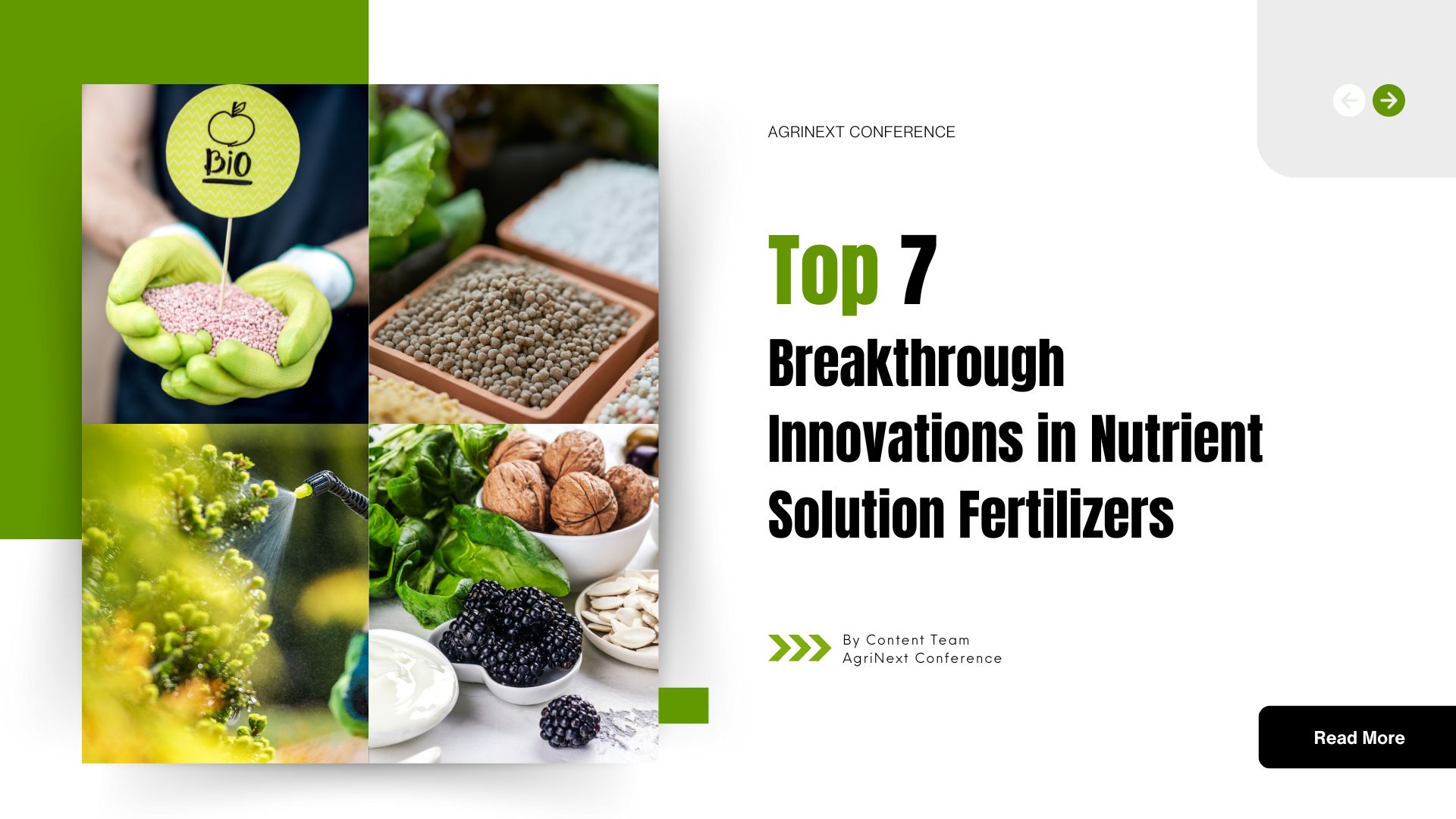 Top Seven Breakthrough Innovations in Nutrient Solution Fertilizers