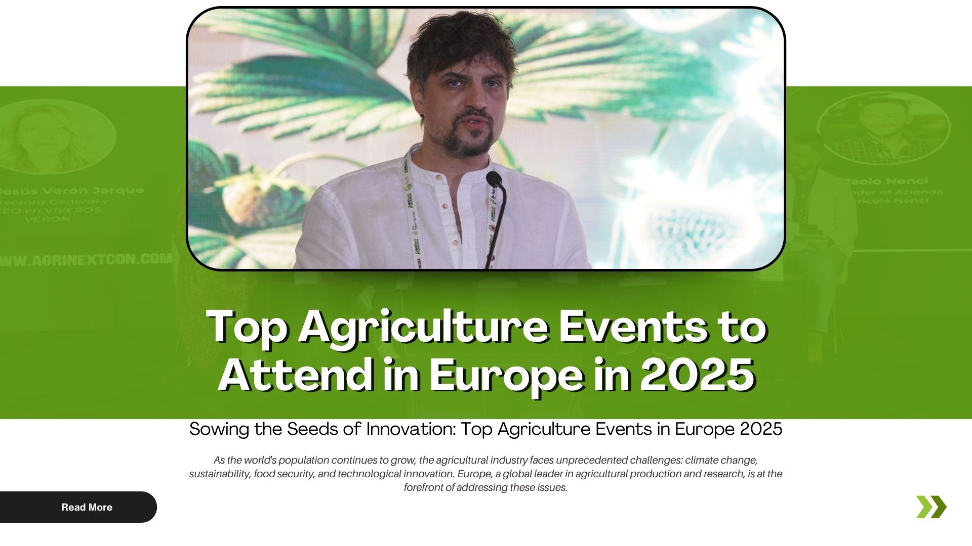 Top Agriculture Events to Attend in Europe in 2025